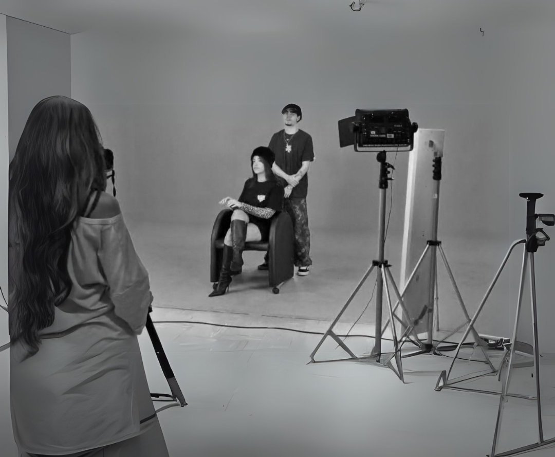 Bastidores da produção fotográfica Alameda 241