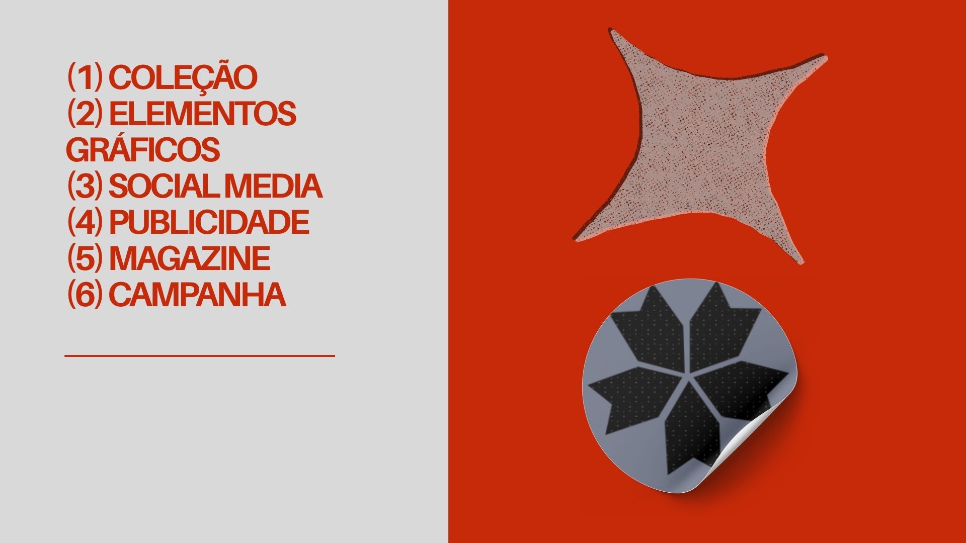 Estrutura das entregas e símbolo da Alameda 241