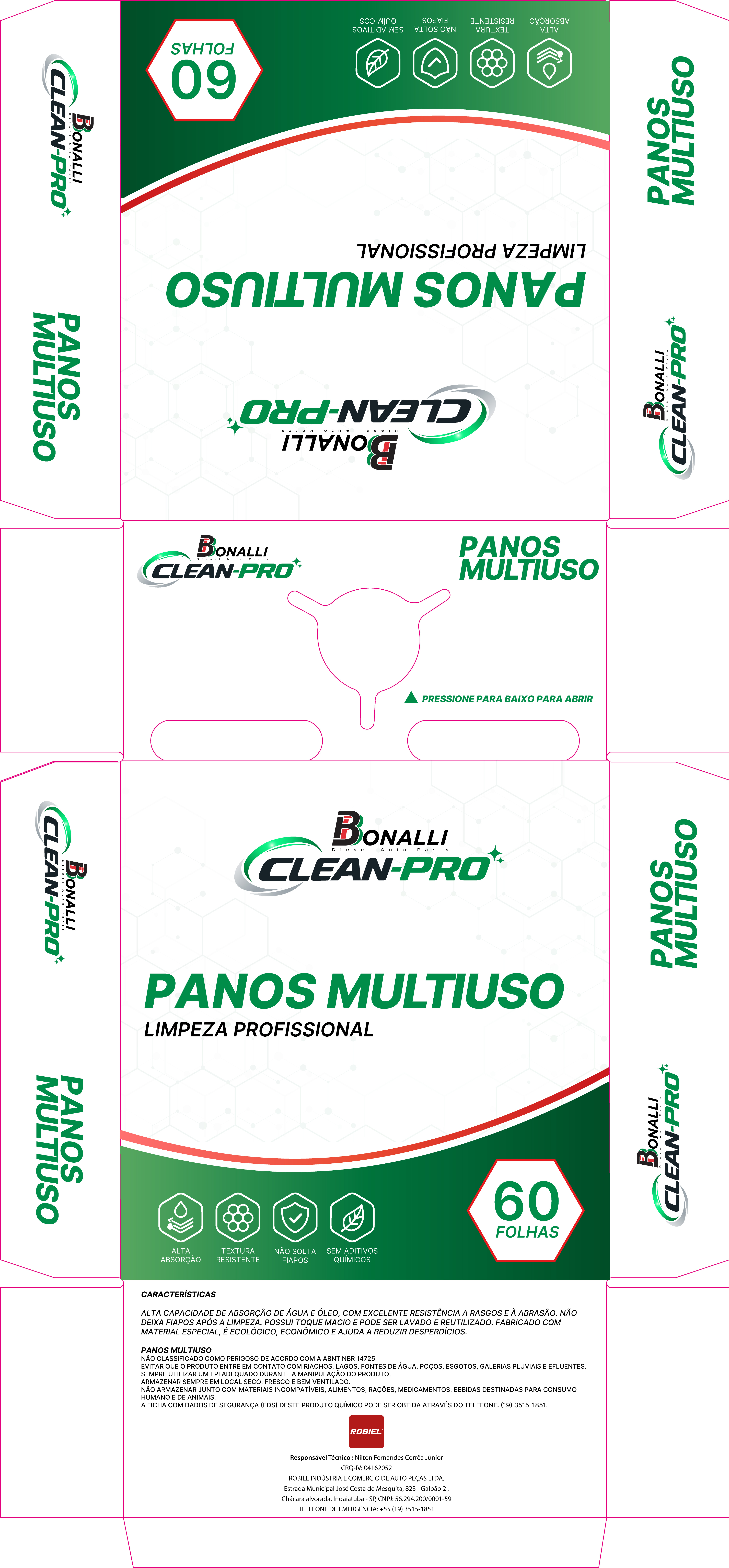 Panos multiuso Bonalli